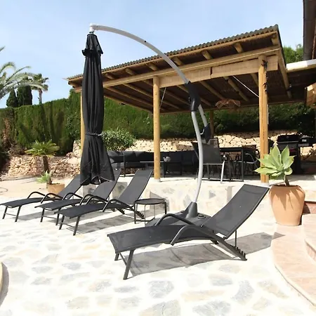 With Pool And Barbecue In Calpe